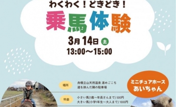 わくわく!どきどき乗馬体験
